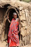 Young Maasai boy