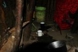 inside the house,very small for 5 people