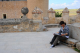 at Alcazar de Segovia