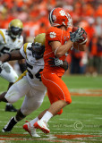 Jackets LB Cedric Griffin sack Tigers WR Tyler Grisham as he attempt to pass
