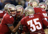 Seminoles QB Ponder calls what will be the final play of the game for the FSU offense with less than a minute to play