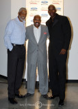 Dr. J, Steve Harvey and NBA star Kevin Willis