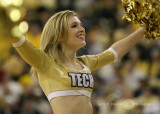 Georgia Tech Yellow Jackets Cheerleader