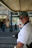 Dad on Cable Car