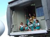 Mahalo for buy our Girl Scout Cookies Captain Alton!