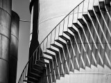 Steps on Grain Silo