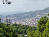 Barcelona skyline