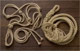 Natural Hackamore and Leadrope