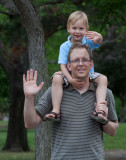 Daniel and Dmitir at the Zoo