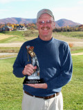 Division 1 First Place winner Wayne Weade with a Net 61