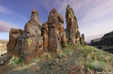 The Spires, at the top of the falls