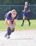 Ashley Scoops a Grounder