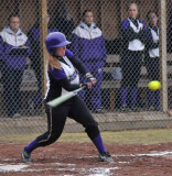 Heather At Bat