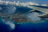 Aerial view of Diamond Head