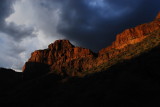 Foreboding Clouds at Sunset