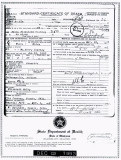 N. E. Coatney Death Certificate