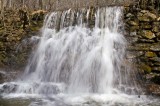 Waterfall in clay county