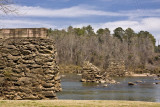 Old Bridge Pilings at Horseshoe Bend