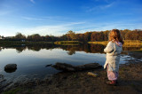 Lake close to Eremitagesletten outside Copenhagen