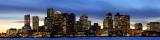 Boston Skyline from Piers Point Park - Twilight