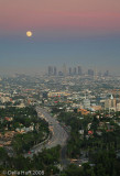 Los Angeles Moonrise