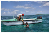 Spearfisherman