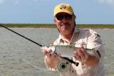 Some guy with a smallish bonefish