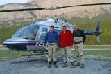 Posing with the Jet Ranger
