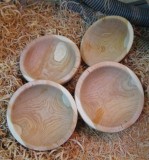 9:30 -  bowls roughed and ready for drying. Between 11 & 12 inches