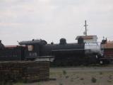 Steam locomotive nearby