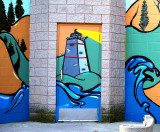 Door  with  Light  House<br><b>by Pat Liu