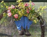 Boots and Flowers