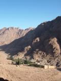 View of St. Katherine's from Mt. Sinai