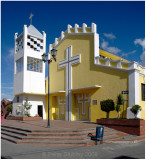 Town square, Otovalo, Ecuador