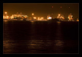 Alameda Harbor by night