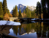 Winter Reflection in Yosemite