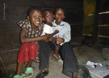 Children in the Kitchen Hut