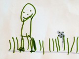 2009-02-13 Walking on grass