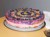 2010-12-07 Prevas cake contest - Blue berry cake