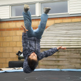 2011-02-06 Oliver on trampolin