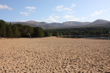 Cairngorm, Cairn Lochan and Lurchers Crag from Loch Morlich