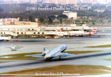 1984 or 85 - Pan Am DC-10 taking off with National Commuter, Air Canada B727 and TWA B707 parked