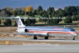 American Airlines MD-82 N7538A at Colorado Springs aviation airline stock photo #2695