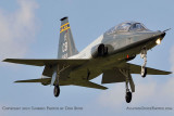 USAF T-38 Talon final approach to OPF military aviation stock photo #6420