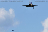 USAF T-38 Talon final approach to OPF military aviation stock photo #6424