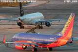 Southwest Airlines B737-7H4 N497WN and US Airways A319 aviation airline stock photo #7885