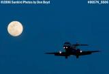 Partner Jet Inc.'s Hawker/Raytheon 125-700A C-GTOR corporate aviation moon stock photo #0057N