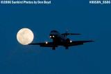 Partner Jet Inc.s Hawker/Raytheon 125-700A C-GTOR corporate aviation moon stock photo #0058N