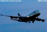 British Airways B747-436 airliner aviation stock photo #0067N