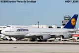 Lufthansa B747-430 D-ABVY airline aviation stock photo #0247